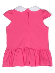 Moschino Kids Jurk met print - Roze