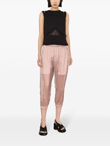 Rick Owens Trainingsbroek met trekkoord - Roze