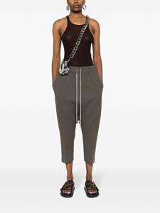 Rick Owens Broek met verlaagd kruis - Bruin