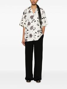 A.P.C. Broek met wijde pijpen - Zwart