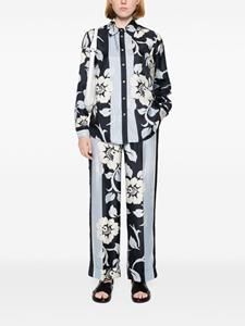 P.A.R.O.S.H. Broek met wijde pijpen - Blauw