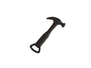 Bieropener Hamer Roest Gietijzer 17,5x8,5x1,2cm