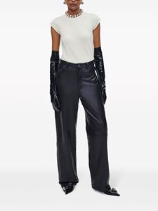 Marc Jacobs Broek met wijde pijpen - Zwart