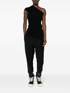 Rick Owens cropped-leg trousers - Zwart