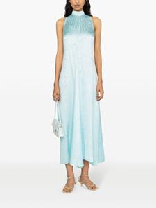Forte Forte Geruite jurk - Blauw