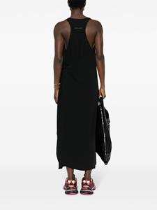 MM6 Maison Margiela asymmetric-design dress - Zwart