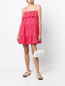 Solid & Striped Jurk met ringlets - Roze