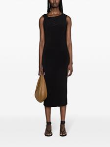 Sportmax Strapless jurk - Zwart