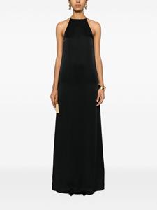 Saint Laurent Jurk met uitgesneden detail - Zwart