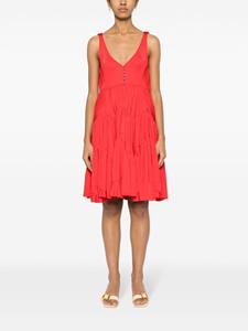 Lanvin Mouwloze jurk - Rood