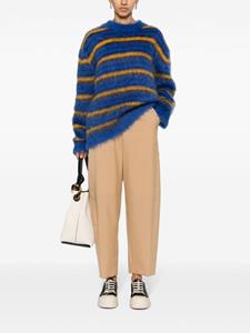 Marni cropped wide-leg trousers - Beige
