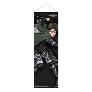 POPbuddies Attack on Titan Slim Wallscroll Levi 30 x 90 cm