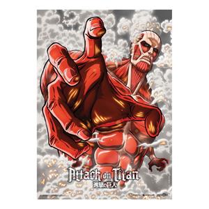POPbuddies Attack On Titan Fabric Poster Colossal Titan 84 x 118 cm