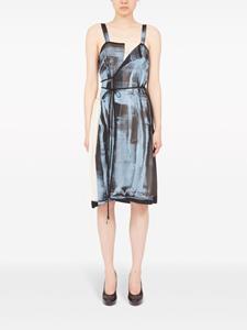 Maison Margiela Zijden jurk - Blauw