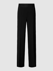 CAMBIO Stoffen broek met bandplooien, model 'AVA'