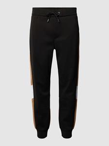 Boss Sweatpants met labelstitching, model 'Larsen'