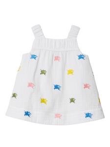 Burberry Kids EKD cotton dress - Wit