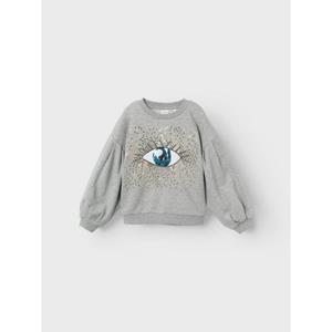 Name It Sweatshirt Bitita (1-tlg) Drapiert/gerafft, Pailletten