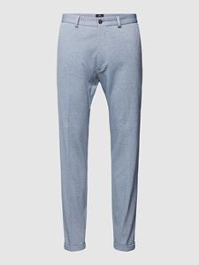 CINQUE Slim fit stoffen broek in gemêleerde look, model 'Bodo'
