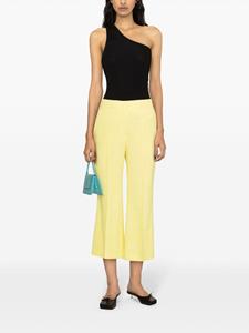 MSGM Cropped broek - Geel