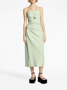 Proenza Schouler Strapless jurk - Groen