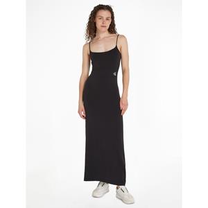 CALVIN KLEIN JEANS Lange jurk met spaghettibandjes