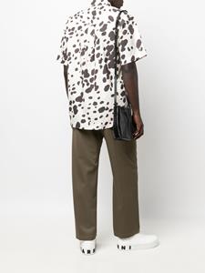Marni Schoudertas met logoprint - Zwart