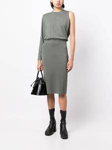 Karl Lagerfeld Asymmetrische jurk - Groen