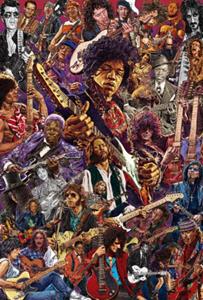 Grupo Erik Poster Legendary Guitarists 61x91,5cm