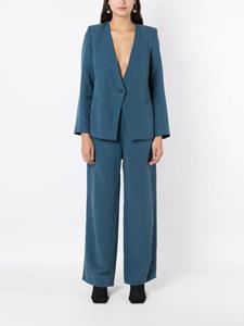 Uma | Raquel Davidowicz Broek met wijde pijpen - Blauw