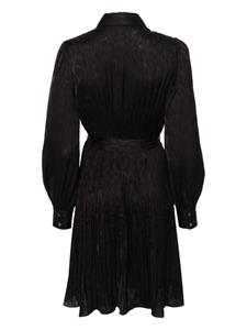 DKNY Jurk met geplooid detail - Zwart