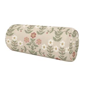 Bemz IKEA - Hoes voor rolkussen Ektorp, Sippor Pink /White,  X Boråstapeter Collection
