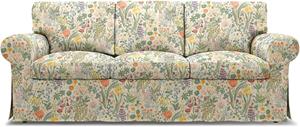 Bemz IKEA - Hoes voor 3-zitsbank Ektorp, Blomsterhav Light,  X Boråstapeter Collection