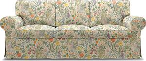 Bemz IKEA - Hoes voor 3-zitsbank Ektorp, Blomsterhav Light,  X Boråstapeter Collection