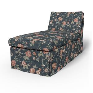 Bemz IKEA - Hoes voor chaise longue Ektorp, Rosenträd Dark,  X Boråstapeter Collection