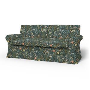 Bemz IKEA - Hoes voor 2-zitsslaapbank Ektorp, Blomsterhav Dark,  X Boråstapeter Collection