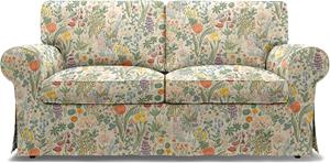 Bemz IKEA - Hoes voor 2-zitsslaapbank Ektorp, Blomsterhav Light,  X Boråstapeter Collection