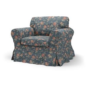 Bemz IKEA - Hoes voor fauteuil Ektorp, Rosenträd Dark,  X Boråstapeter Collection