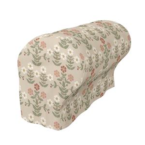 Bemz IKEA - Armleuningbeschermers Ektorp (twee stuks), Sippor Pink /White,  X Boråstapeter Collection