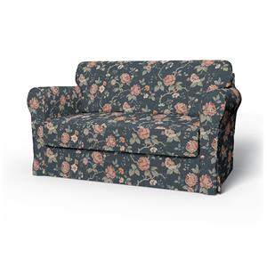 Bemz IKEA - Hoes voor slaapbank Hagalund, Rosenträd Dark,  X Boråstapeter Collection