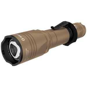 ArmyTek Dobermann Pro Magnet USB Sand Warm LED Taschenlampe mit Handschlaufe, mit Holster akkubetrie