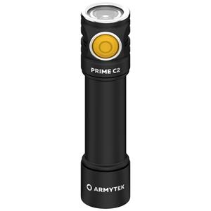 ArmyTek Prime C2 Magnet USB Warm LED Taschenlampe mit Gürtelclip, mit Holster akkubetrieben 930lm 1