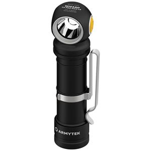 ArmyTek Wizard C2 Pro Max LR Warm LED Taschenlampe mit Gürtelclip, mit Holster akkubetrieben 3870lm