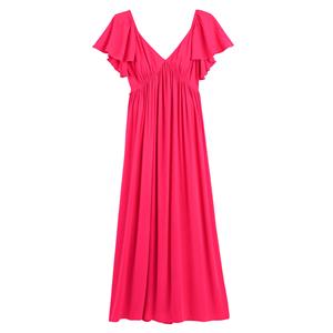 LA REDOUTE COLLECTIONS Lange jurk, mouwen met volant