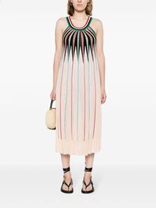 Forte Forte Intarsia jurk - Beige