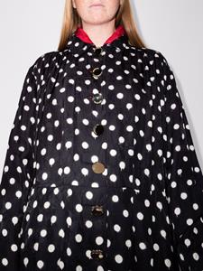 Balenciaga Jurk met stippen - Zwart