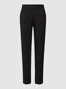 S.Oliver BLACK LABEL Stoffen broek met persplooien, model 'pure'