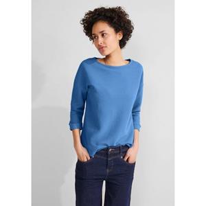 STREET ONE Shirt met 3/4-mouwen met structuurpatroon