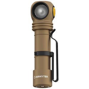 ArmyTek Wizard C2 Pro Sand White LED Taschenlampe mit Gürtelclip akkubetrieben 2500lm 115g