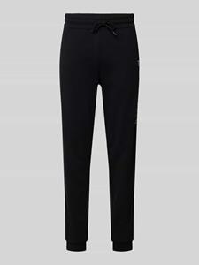 EA7 Emporio Armani Regular fit sweatpants met labelprint, model 'PANTALONI'